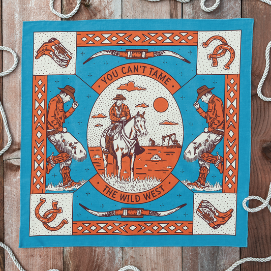 Wild West Organic Cotton Bandana