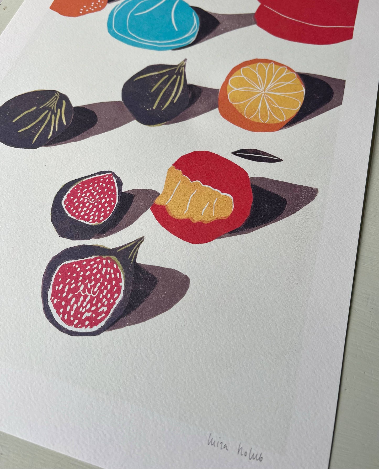 Kitchen Table A3 Art Print