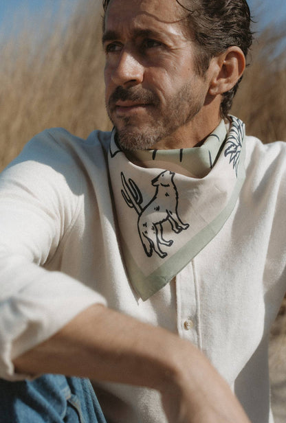 Surfing Through Sands Organic Cotton Bandana