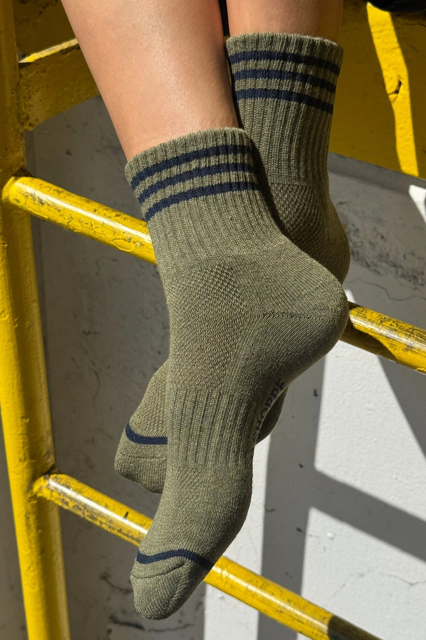 Girlfriend Socks in Sage