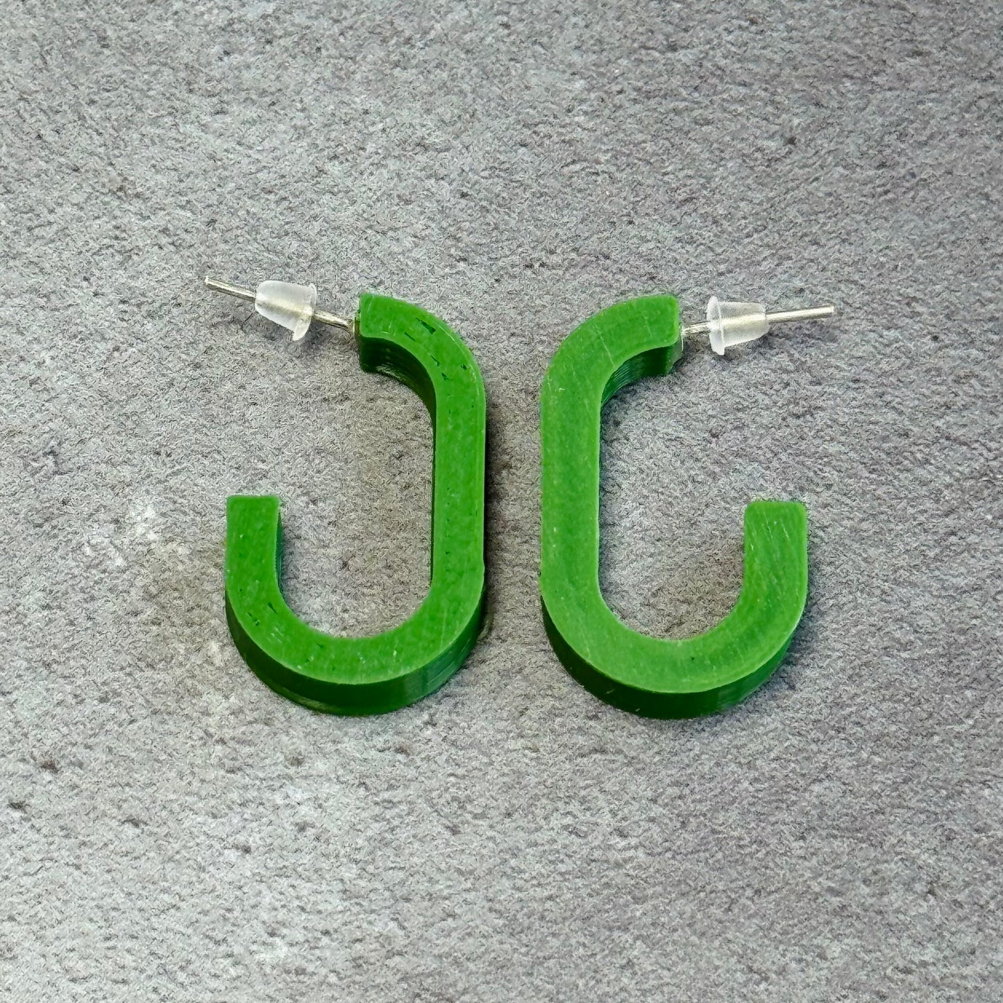 Mini Oval Hoop Earrings