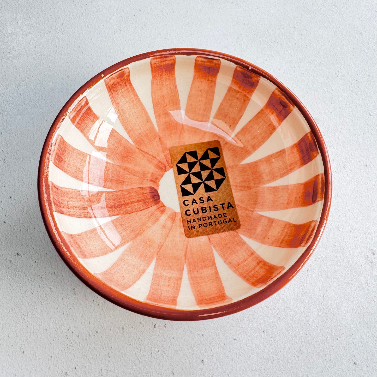 Terracotta Ray Mini Bowl