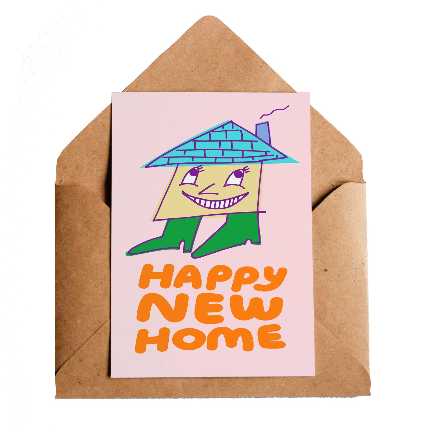 Happy New Home Greetings Card