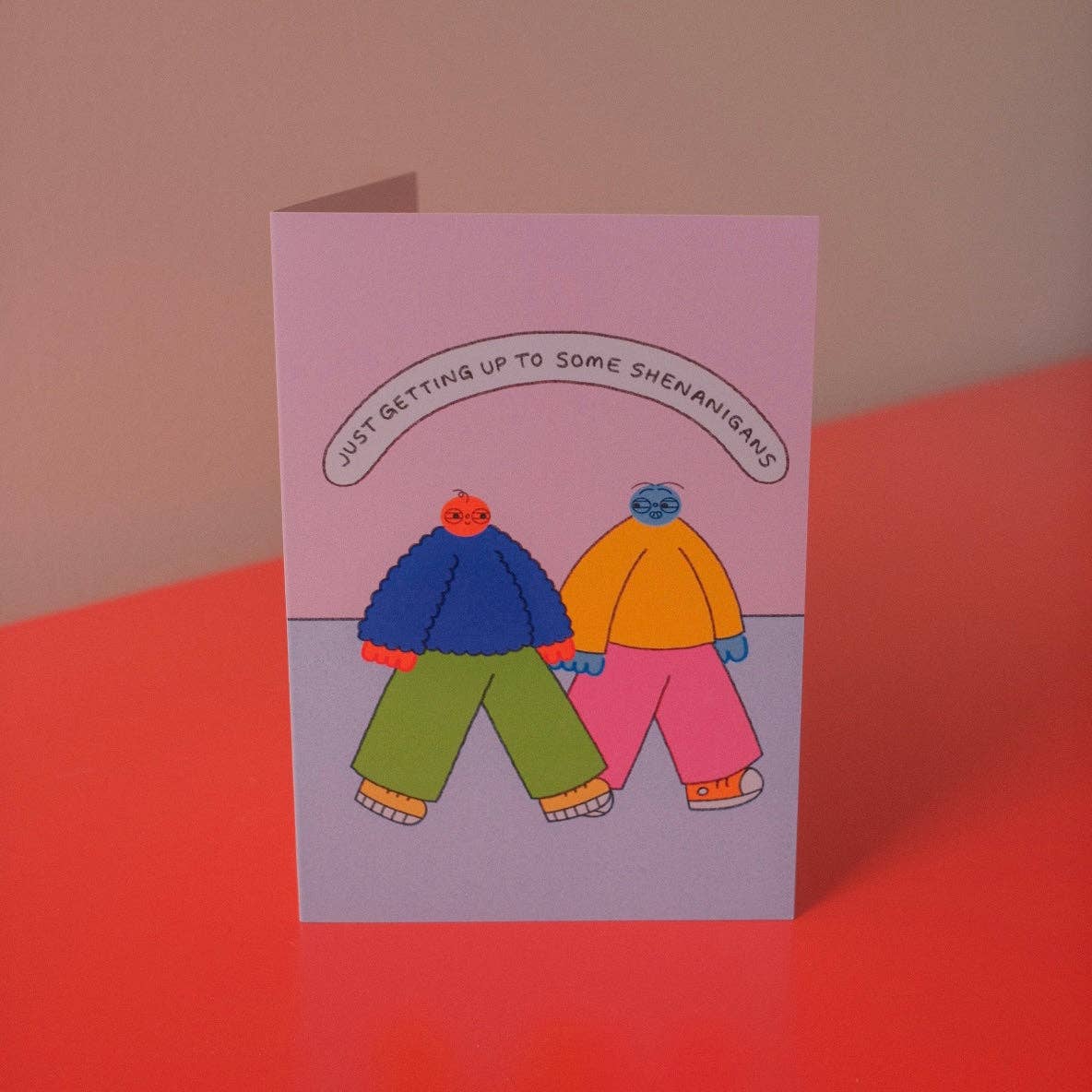 Shenanigans Greetings Card