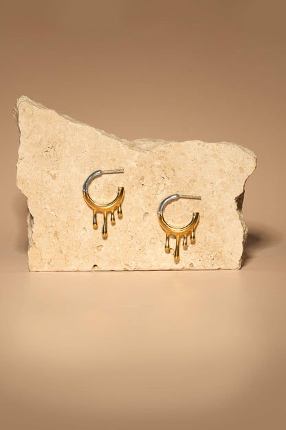 Rain Hoops in Mixed Metal