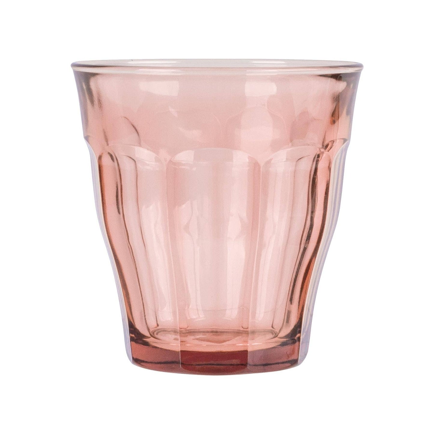 Picardie Glass Tumbler Pink