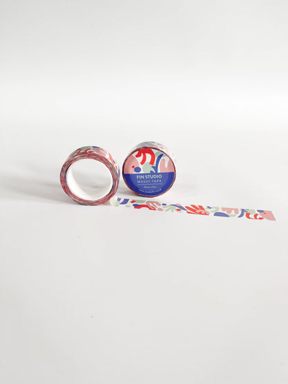 Tulips Patterned Washi Tape