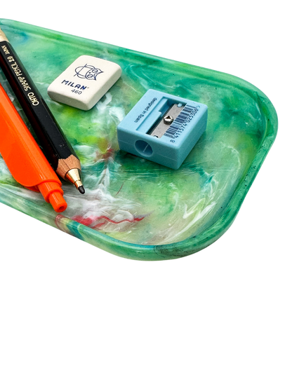 Green YE-O Recycled Plastic Tray