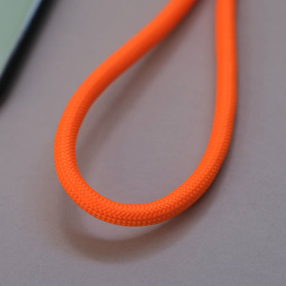 Crossbody Lanyard Phone Strap in Orange
