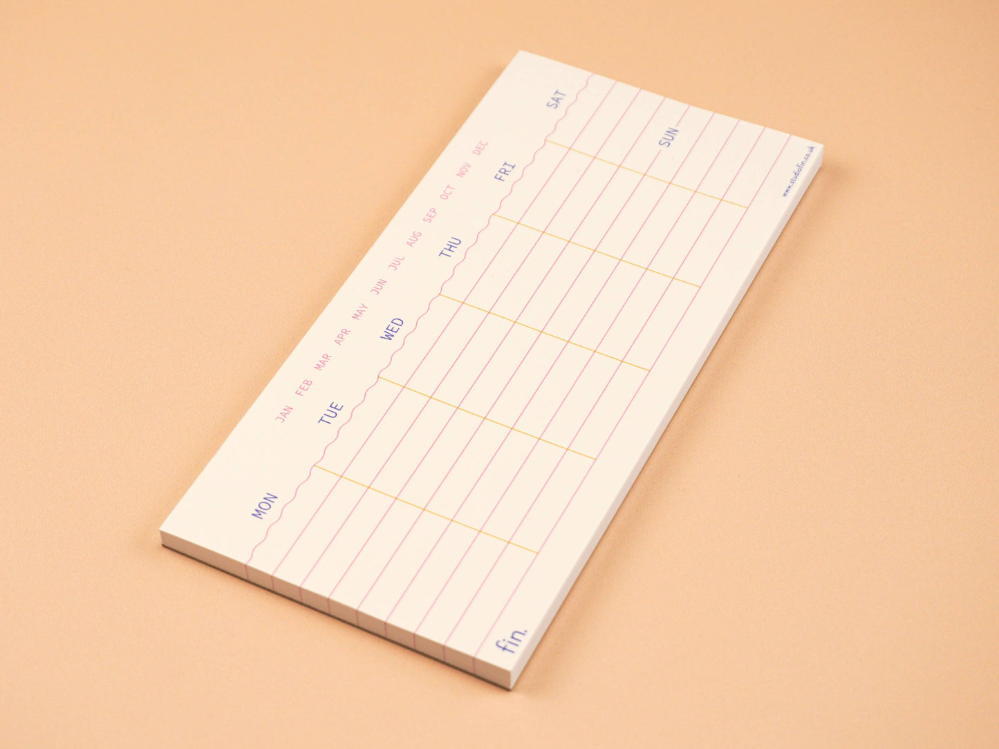 Mini Undated Weekly Planner in Jazz