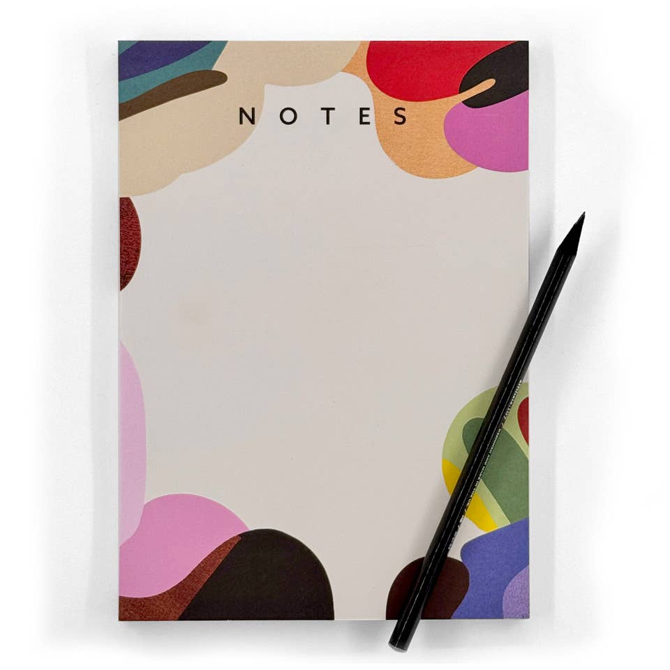 Assemblage Abstract A5 Notepad