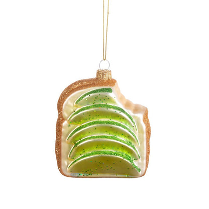 Avocado Toast Christmas Bauble