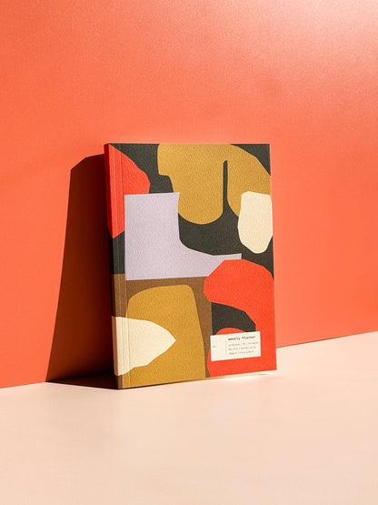 Pera Weekly Planner Lay-Flat Notebook