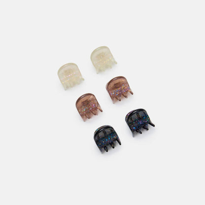Micro Hair Claws in Sparkle