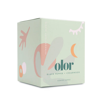 Black Pepper & Cedarwood Classic Candle