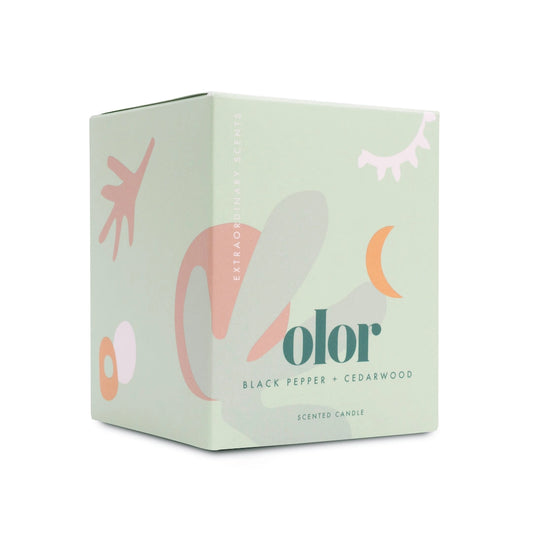 Black Pepper & Cedarwood Classic Candle