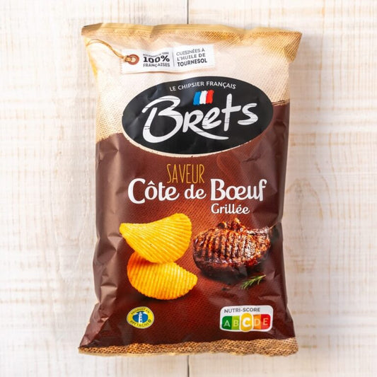 Brets Cote de Boeuf Crisps 125g