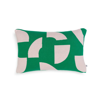 Deko Rectangular Cushion in Green