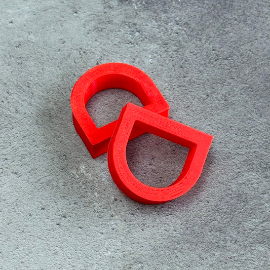 3D Printed Ring in Red