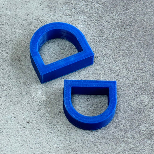 3D Printed Ring in Cobalt Blue