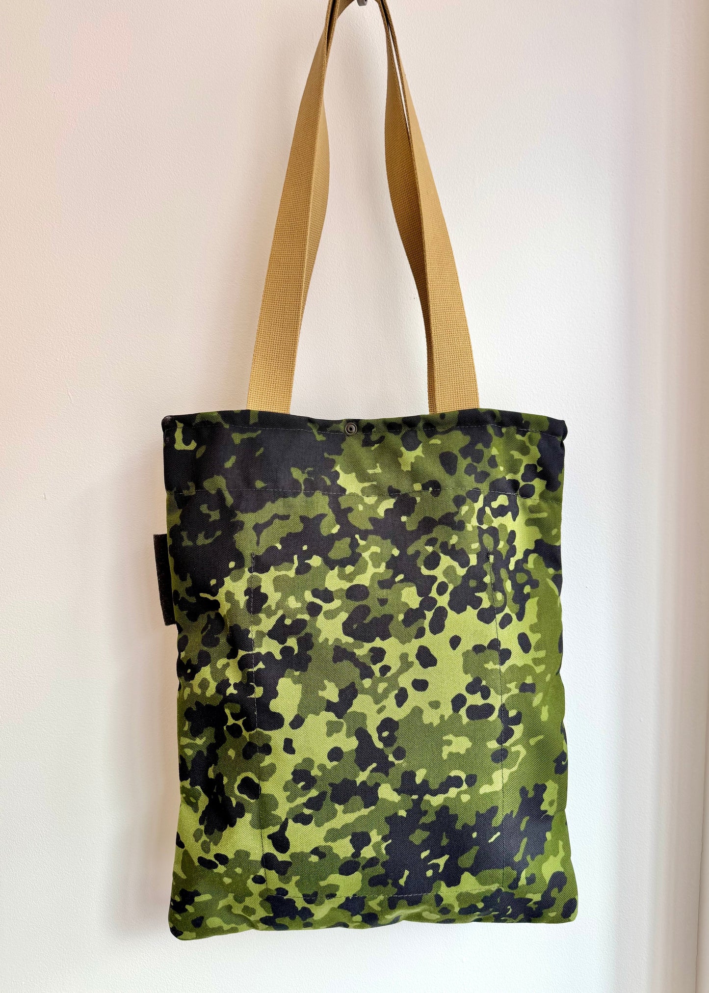 Cordura Green Camouflage Tote Bag