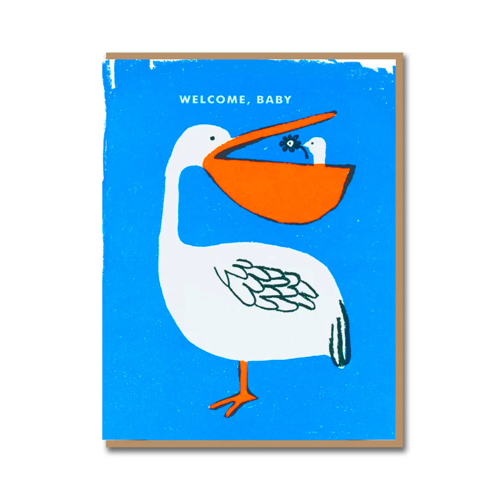 Pelican New Baby Card