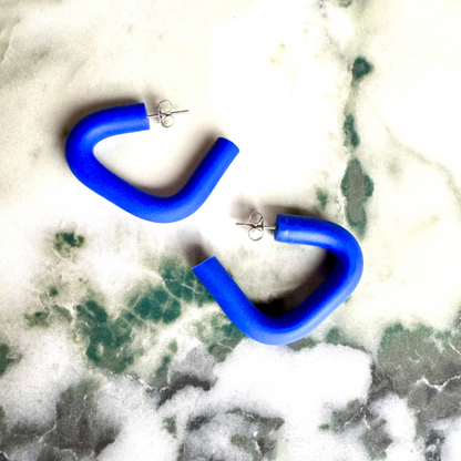 Triangle Hoop Earrings