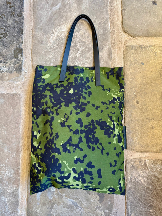 Cordura Camouflage Tote Bag with Silicone Straps