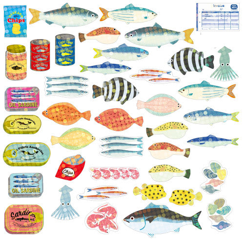 Haco Fish Sticker Box