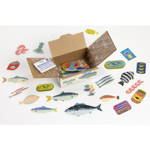 Haco Fish Sticker Box