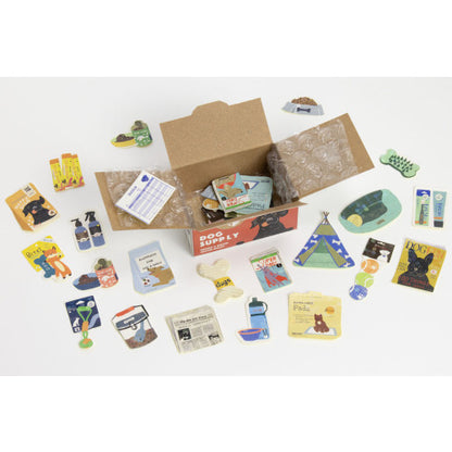 Haco Dog Supplies Sticker Box