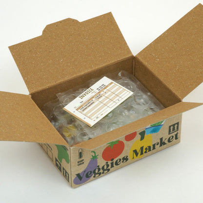 Haco Vegetable Market Sticker Box