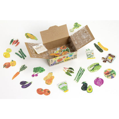 Haco Vegetable Market Sticker Box