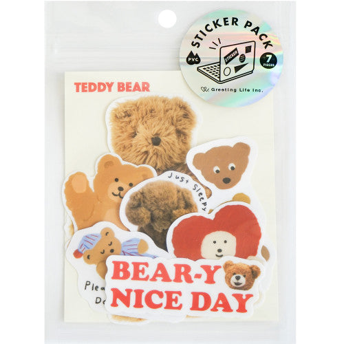 Teddy Bear Sticker Pack