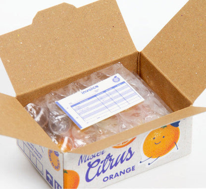 Haco Orange Sticker Box