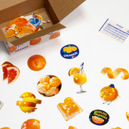 Haco Orange Sticker Box