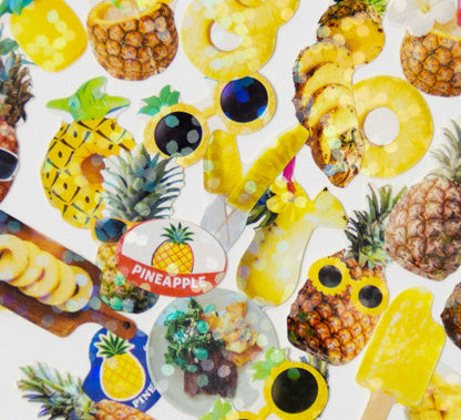 Haco Pineapple Sticker Box