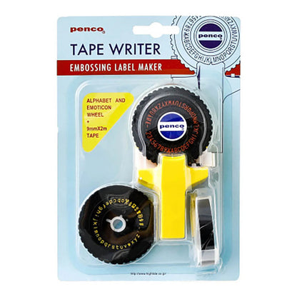 Penco Tape Writer Retro Label Maker in Yellow