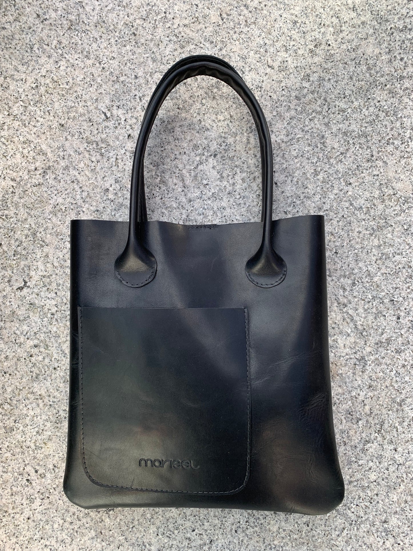 Mini Leather Tote Bag