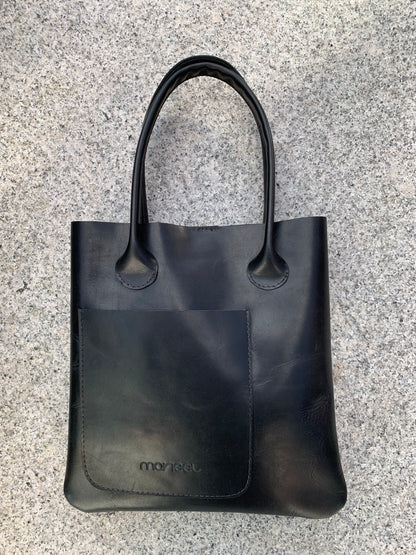 Mini Leather Tote Bag