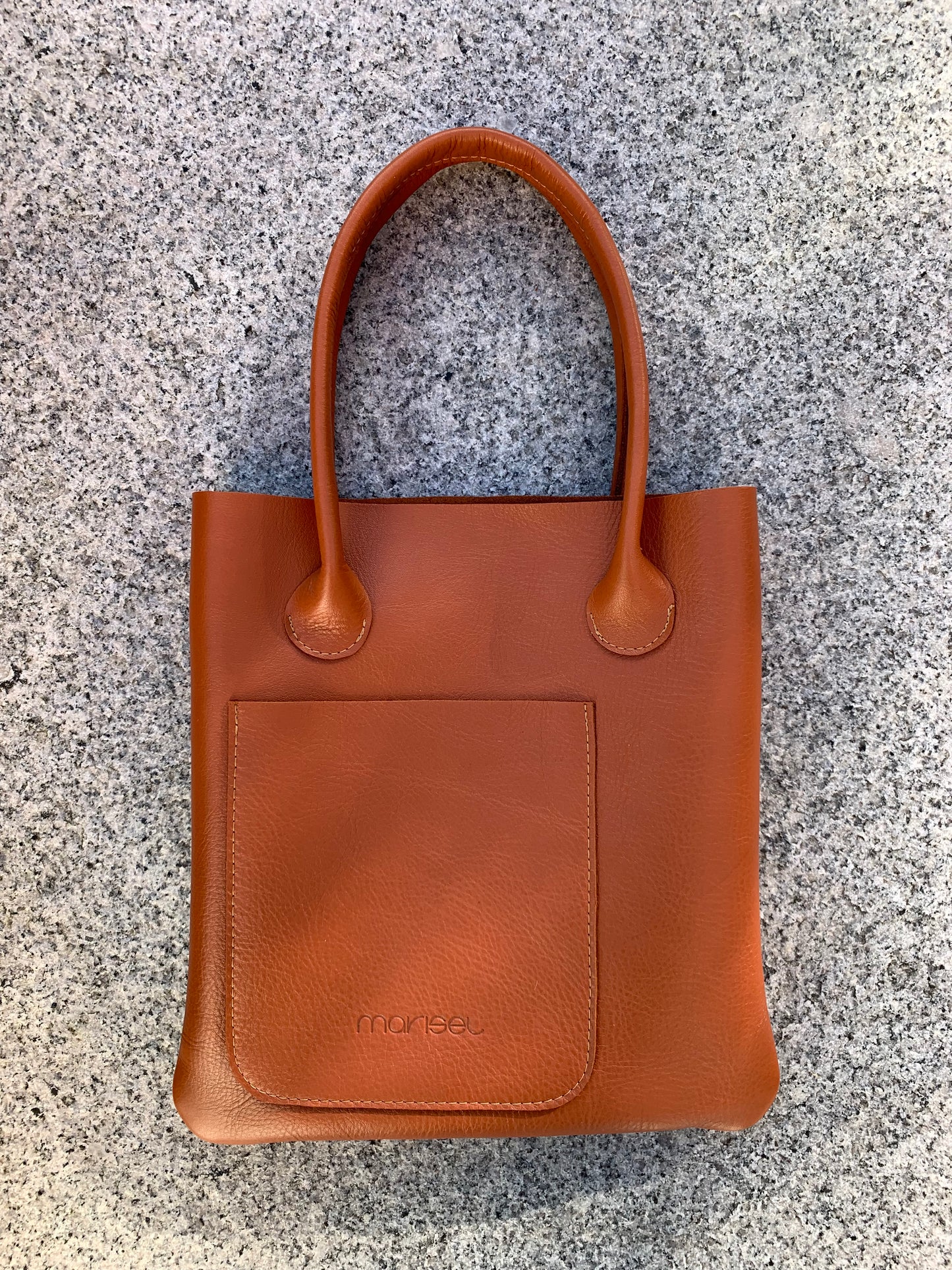 Mini Leather Tote Bag
