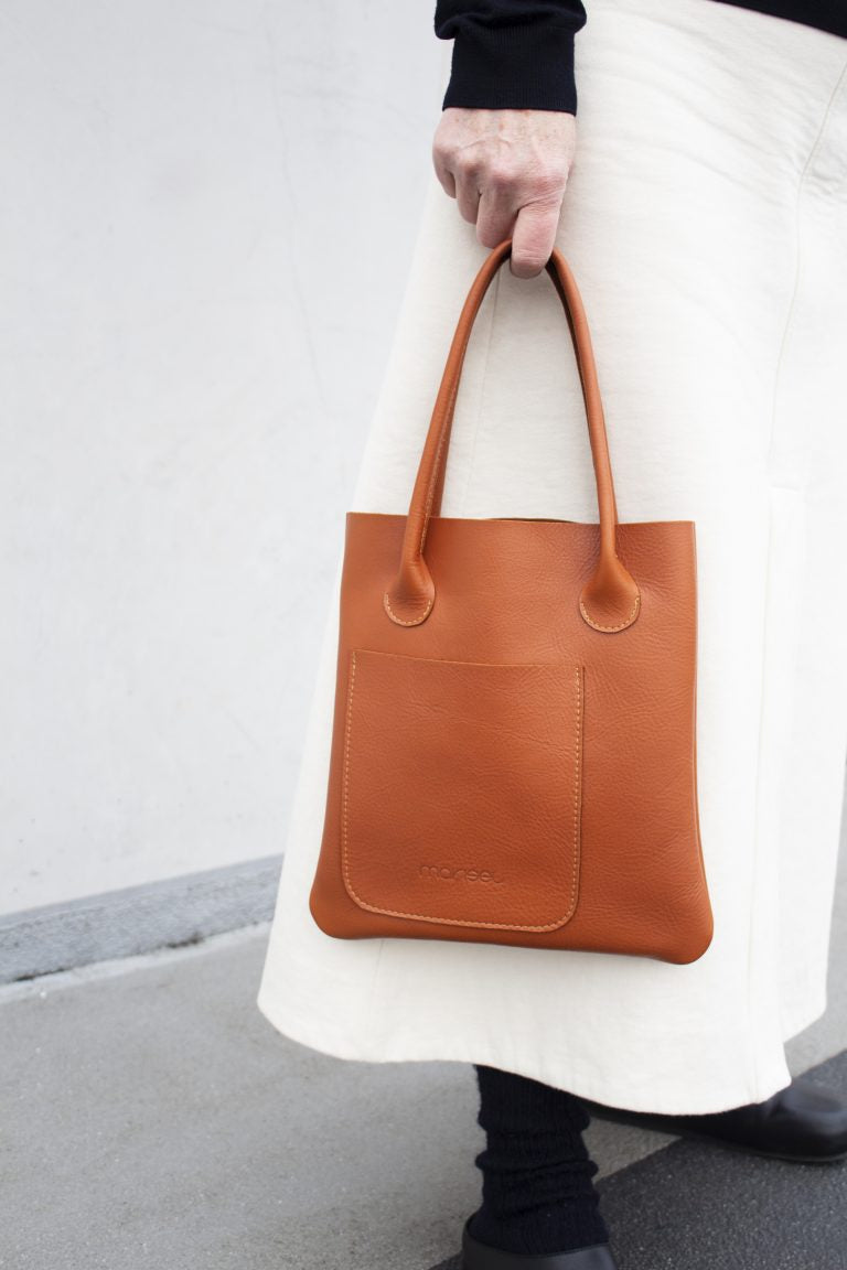 Mini Leather Tote Bag