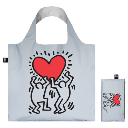 Keith Haring Dancing Heart Reflective Bag
