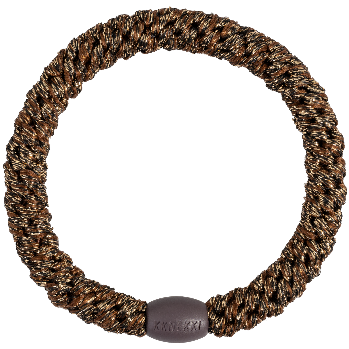 Kknekki Original Hair Tie in Coffee Glitter