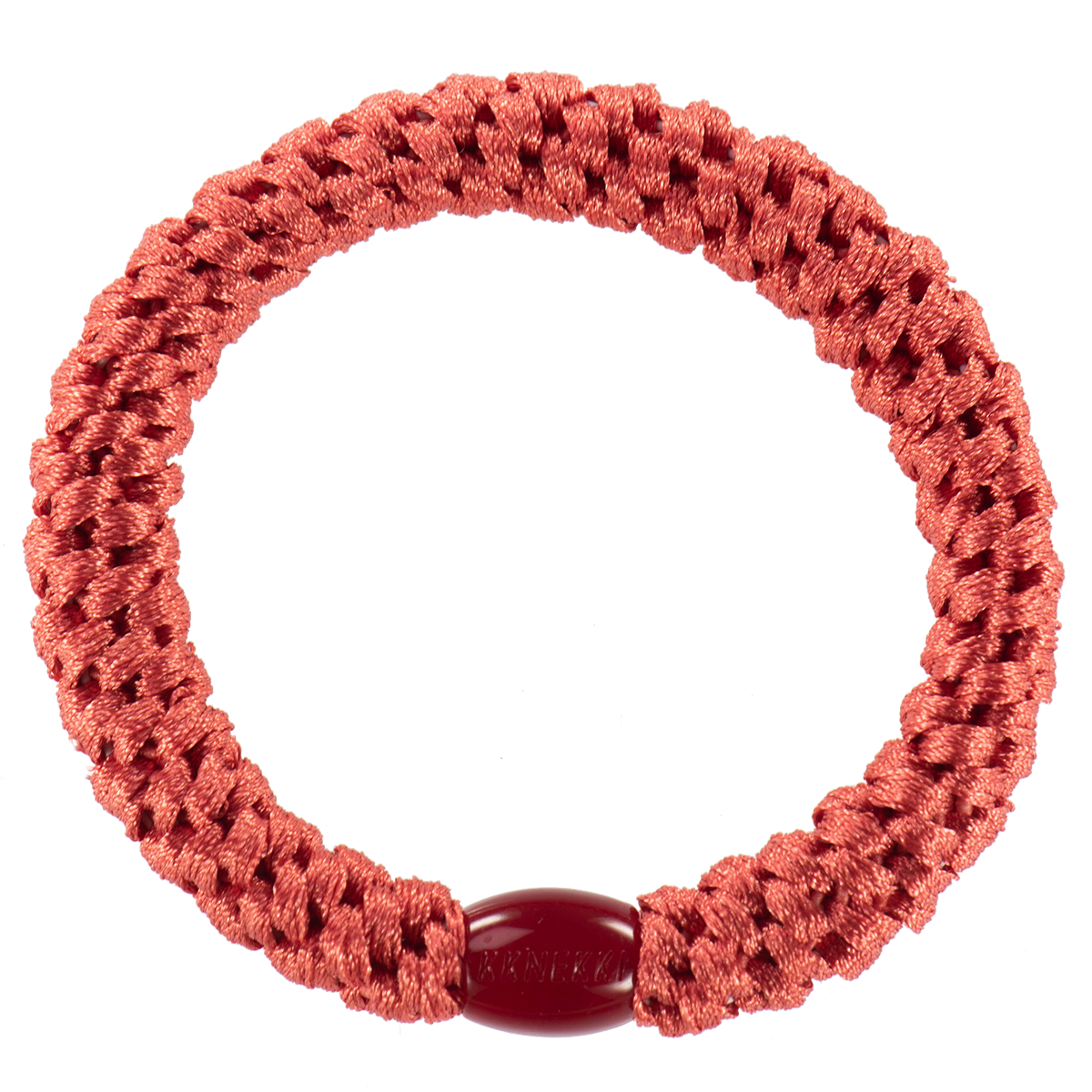 Kknekki Original Hair Tie in Deep Coral