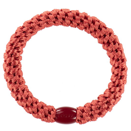 Kknekki Original Hair Tie in Deep Coral