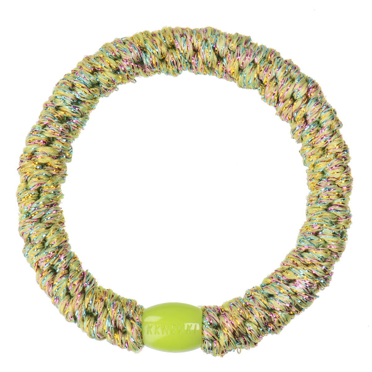 Kknekki Original Hair Tie in Grass Glitter