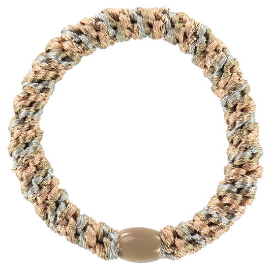 Kknekki Original Hair Tie in Dusty Grey & Beige Mix