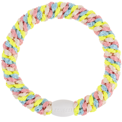 Kknekki Original Hair Tie in Neon Pastel Glitter Mix