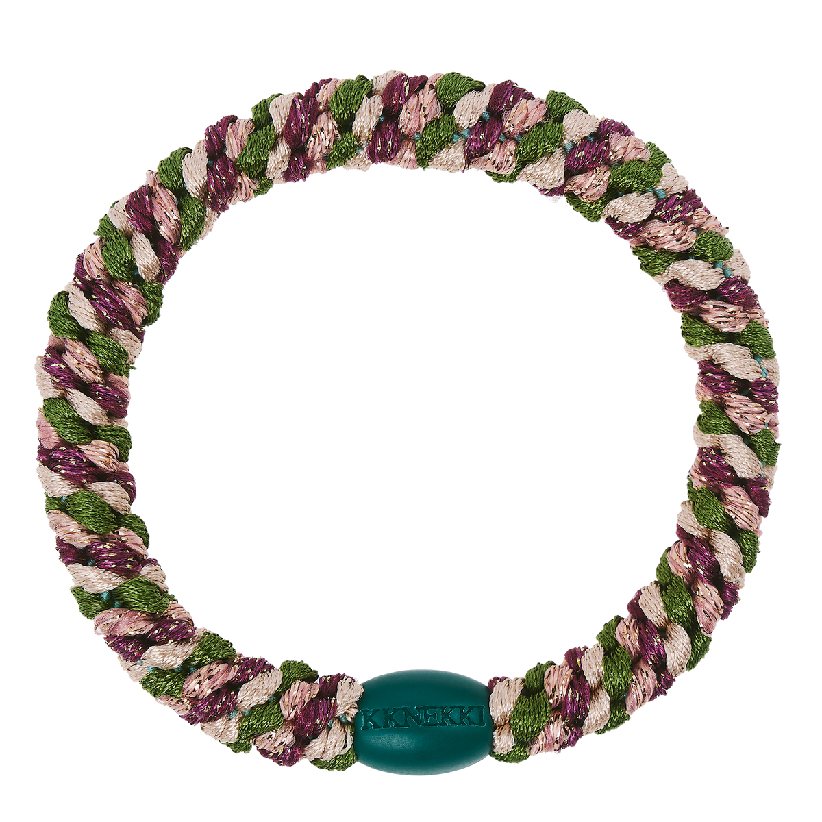 Kknekki Original Hair Tie in Army & Grape